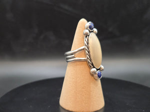 Lapis Lazuli With Mother Of Pearl