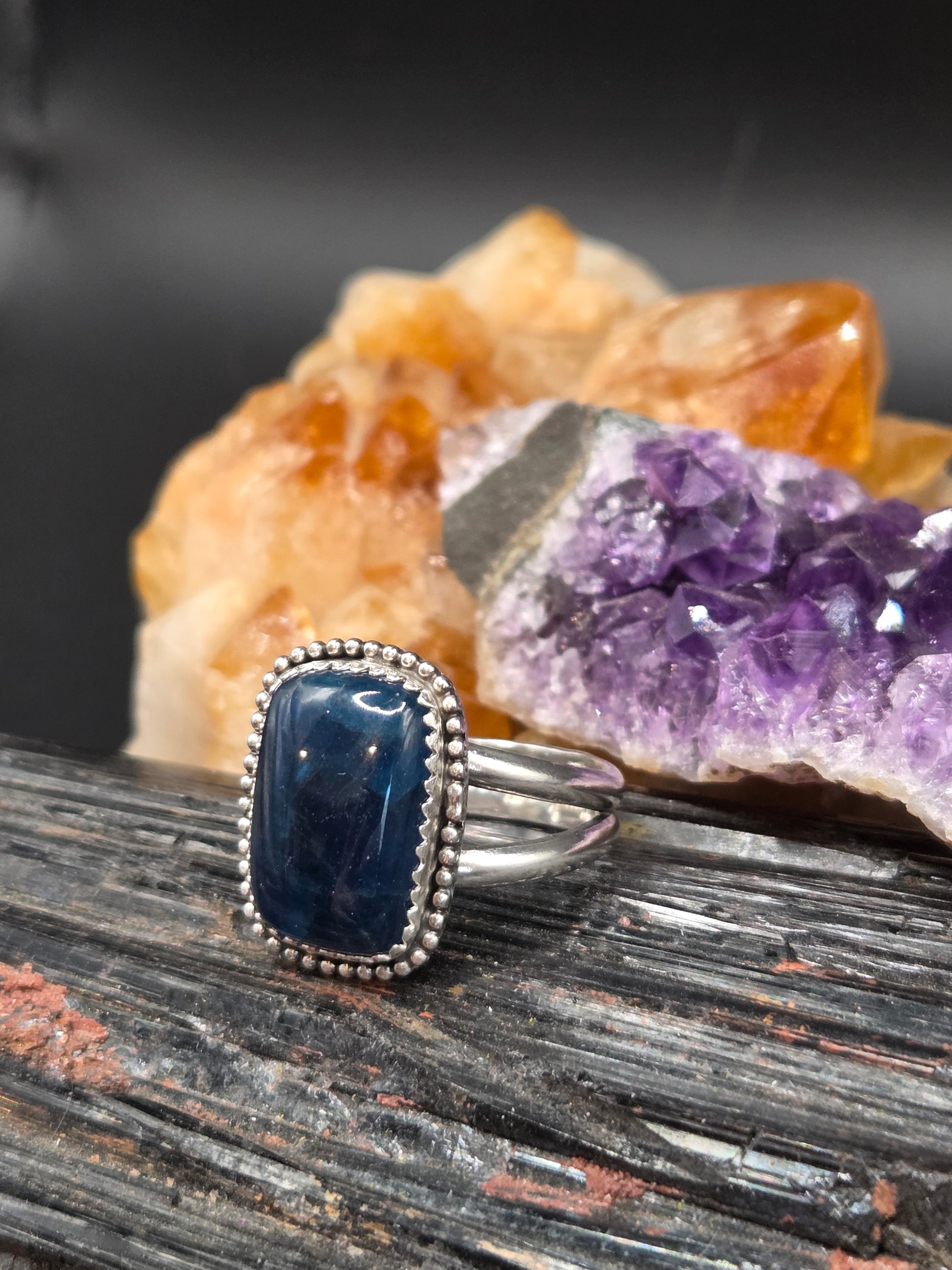 Blue Apatite