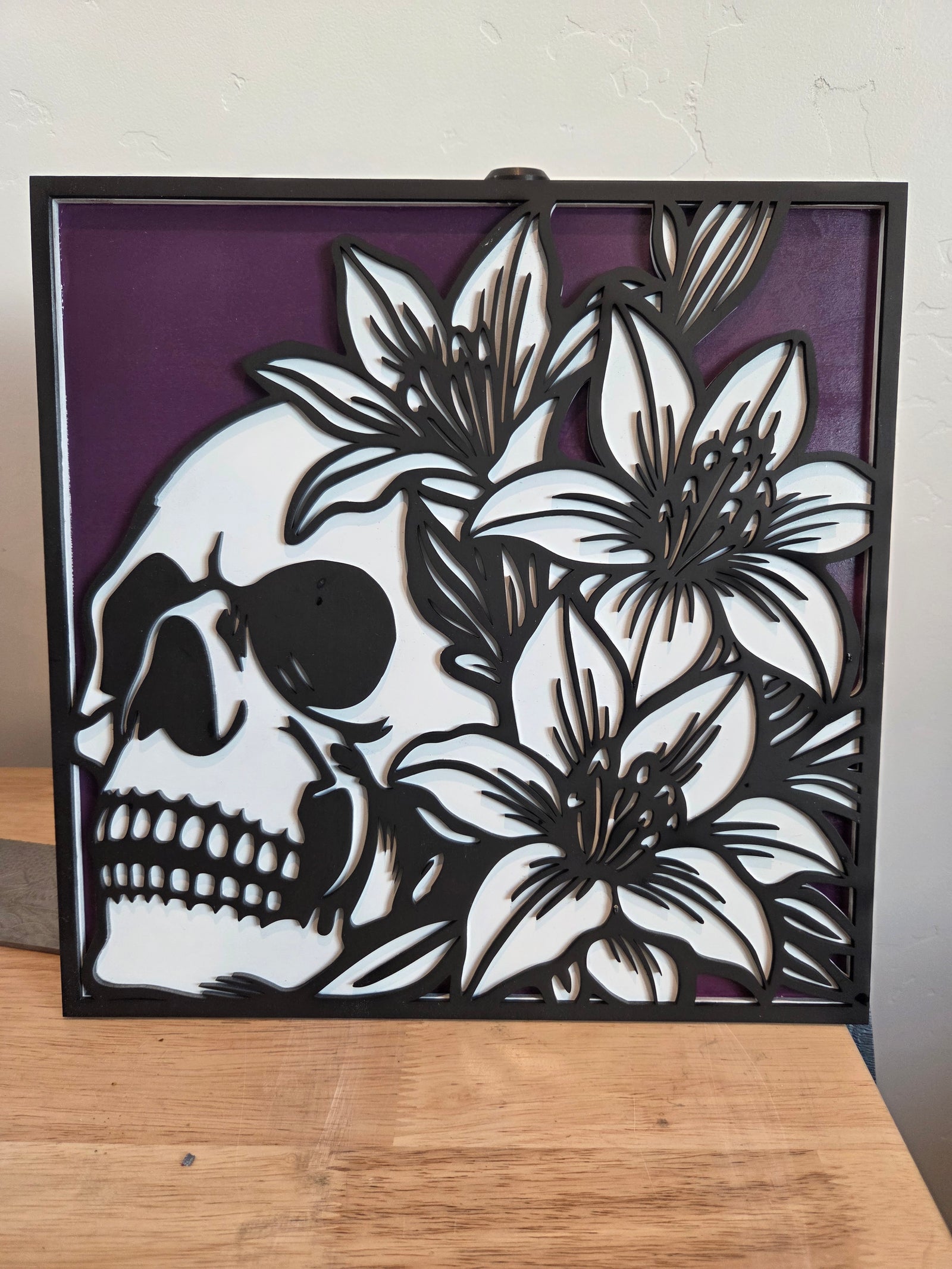Lily skull