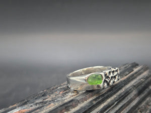 Sea Glass Casted In Silver