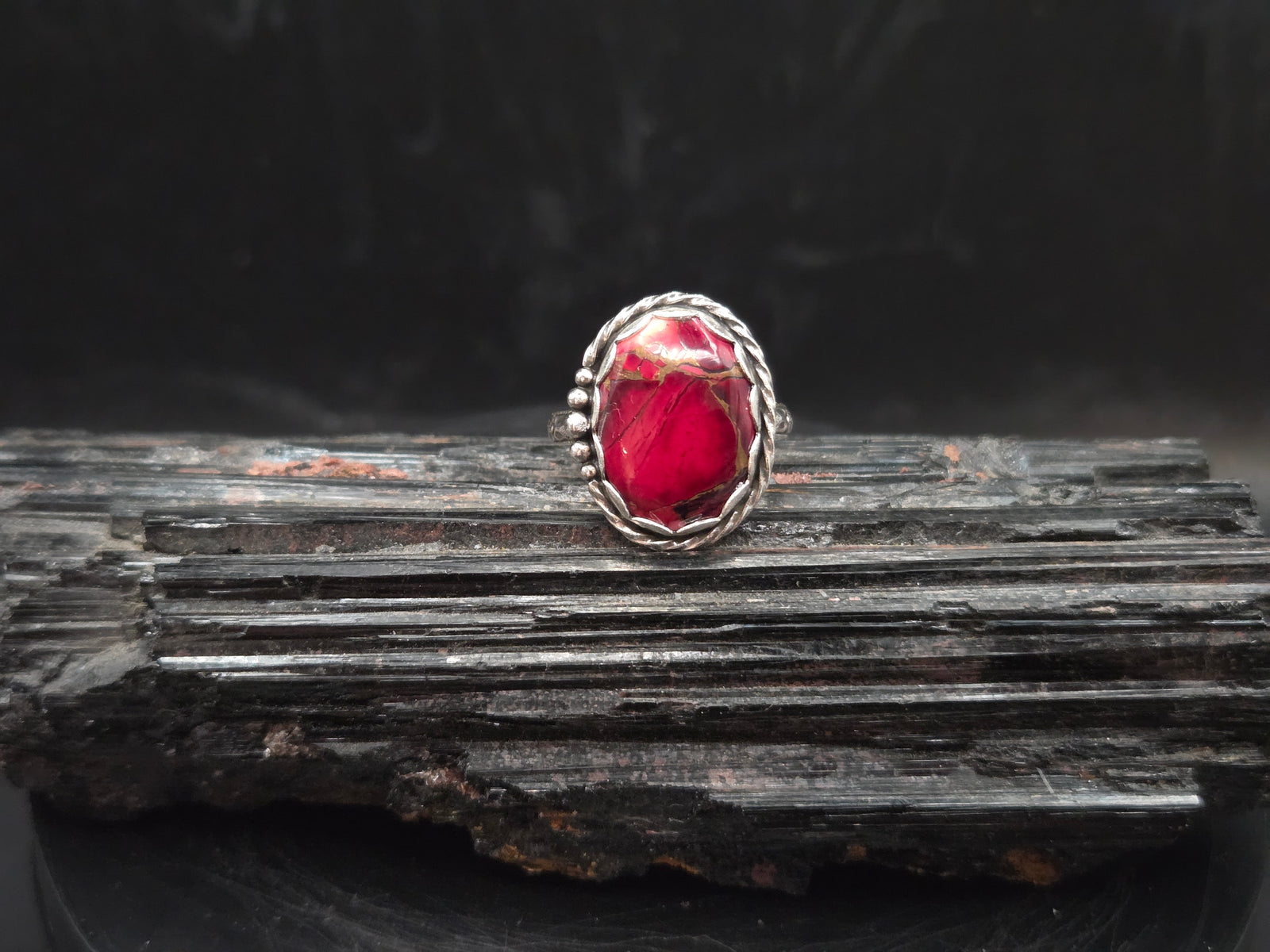 Red Mojave Turquoise