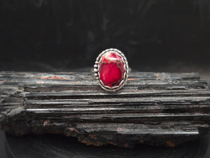 Red Mojave Turquoise