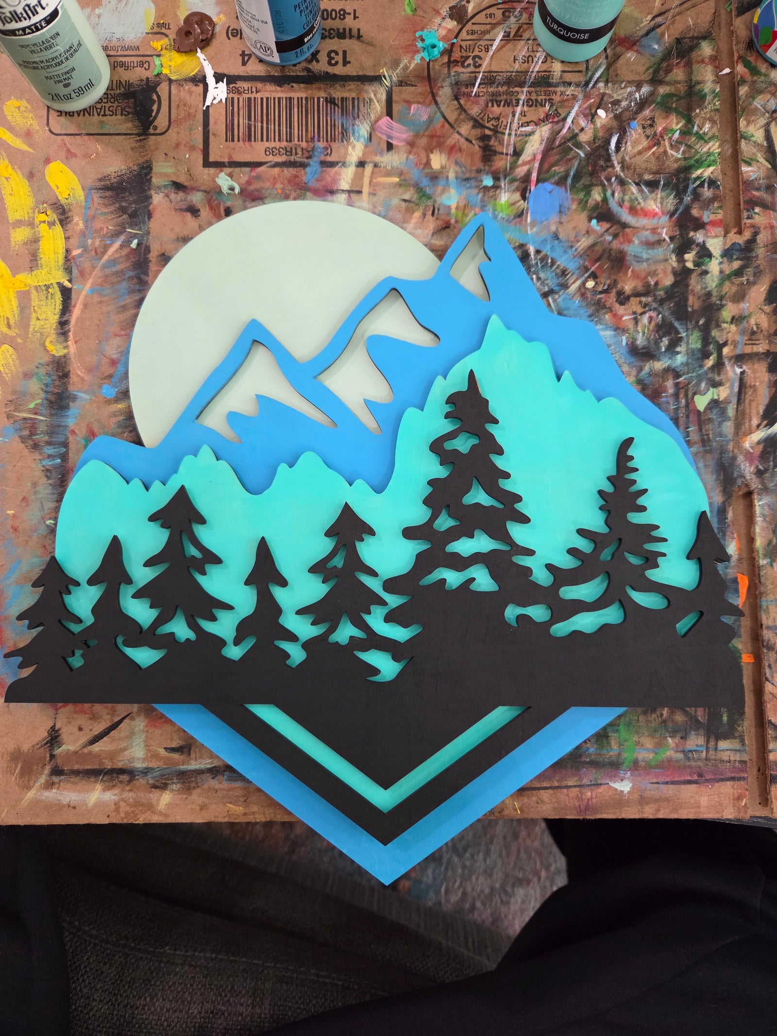 Mountain  scape