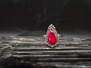 Red Mojave Turquoise