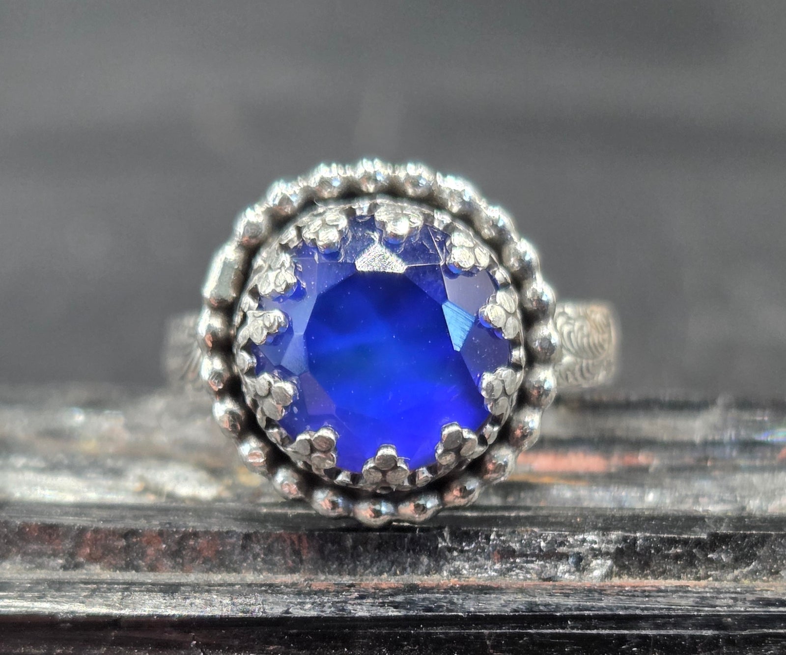 Blue Electric Aurora Opal