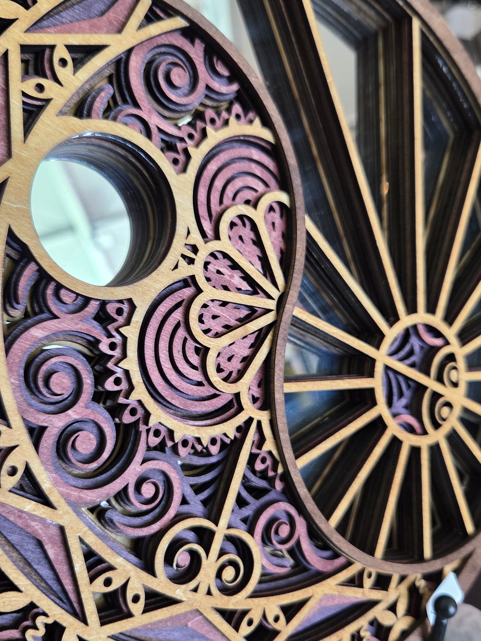 Yin-yang mirror
