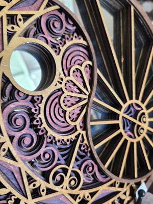Yin-yang mirror