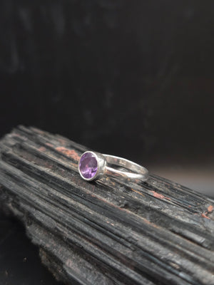 Faceted Amethyst