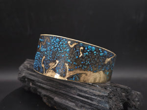 Patinaed Brass