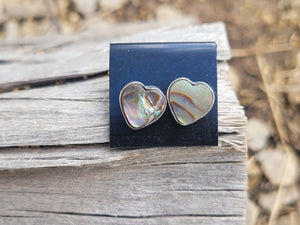 Abalone Shell Hearts
