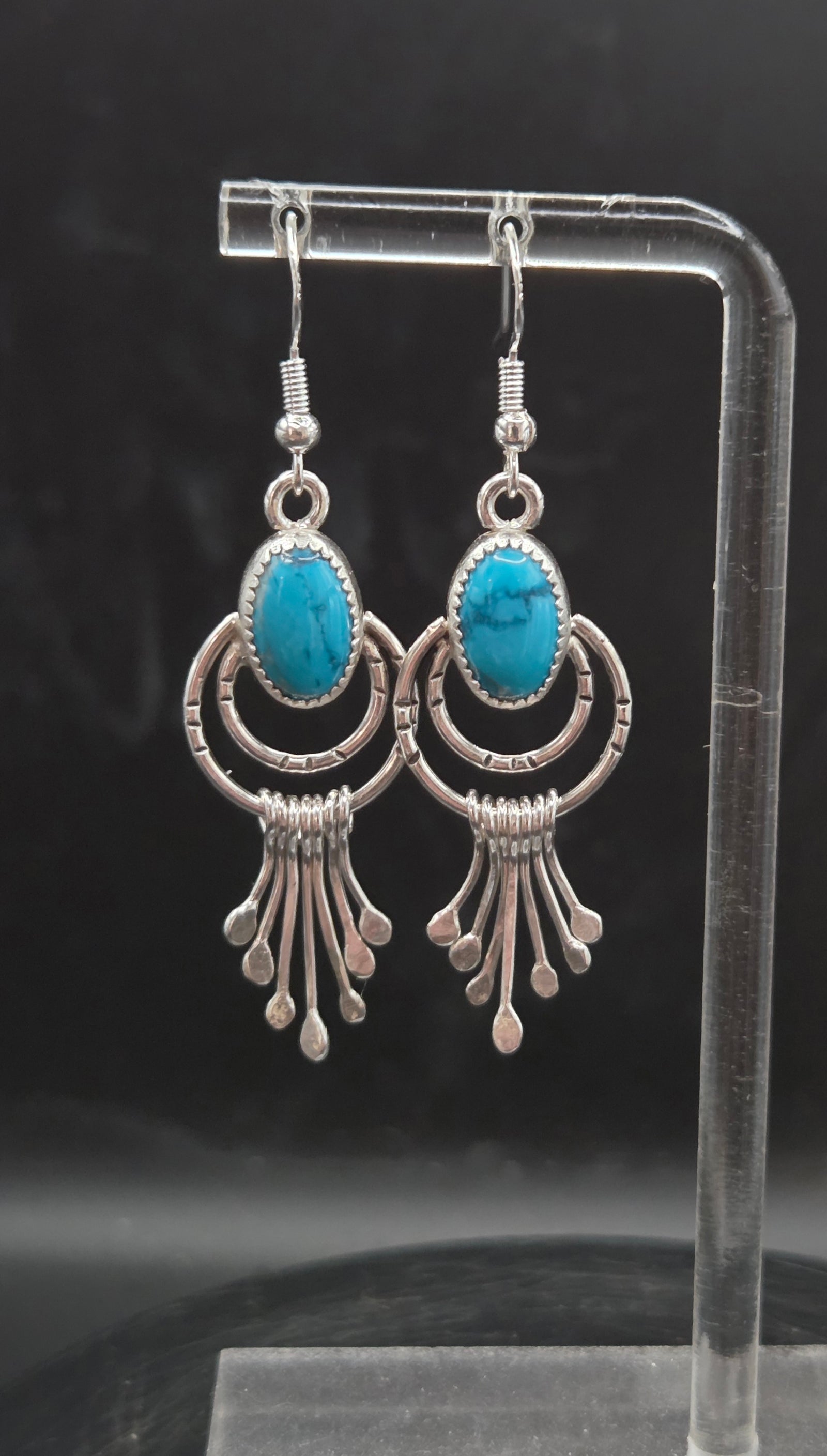 Sleeping Beauty Turquoise Fringe