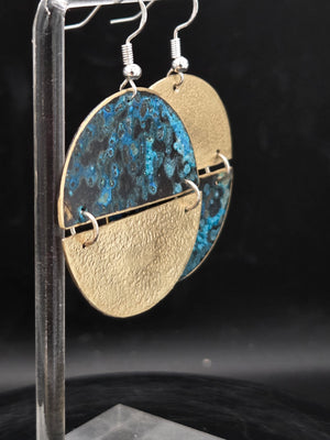 Patinaed Brass