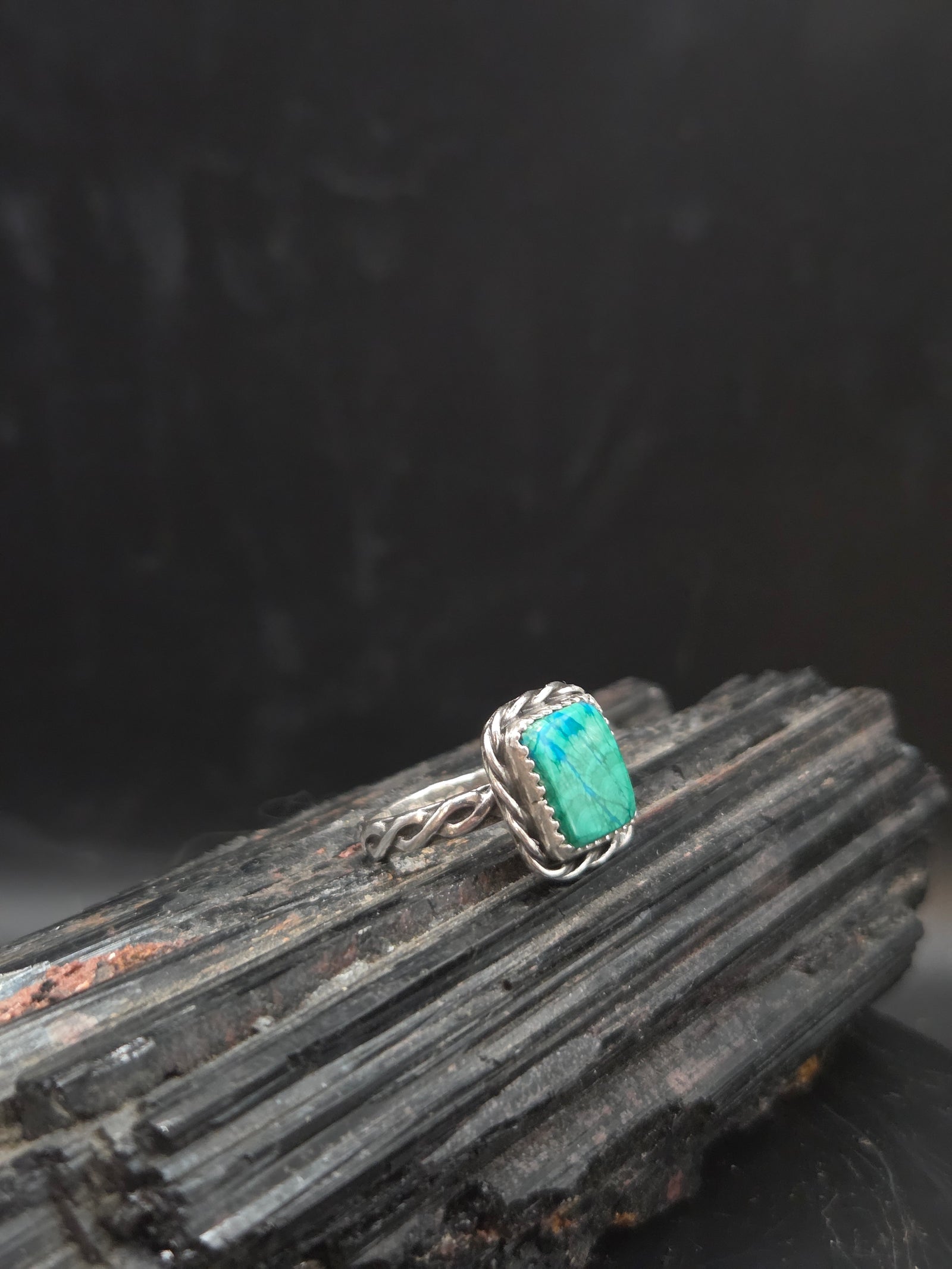 Malachite W/ Azurite Veins