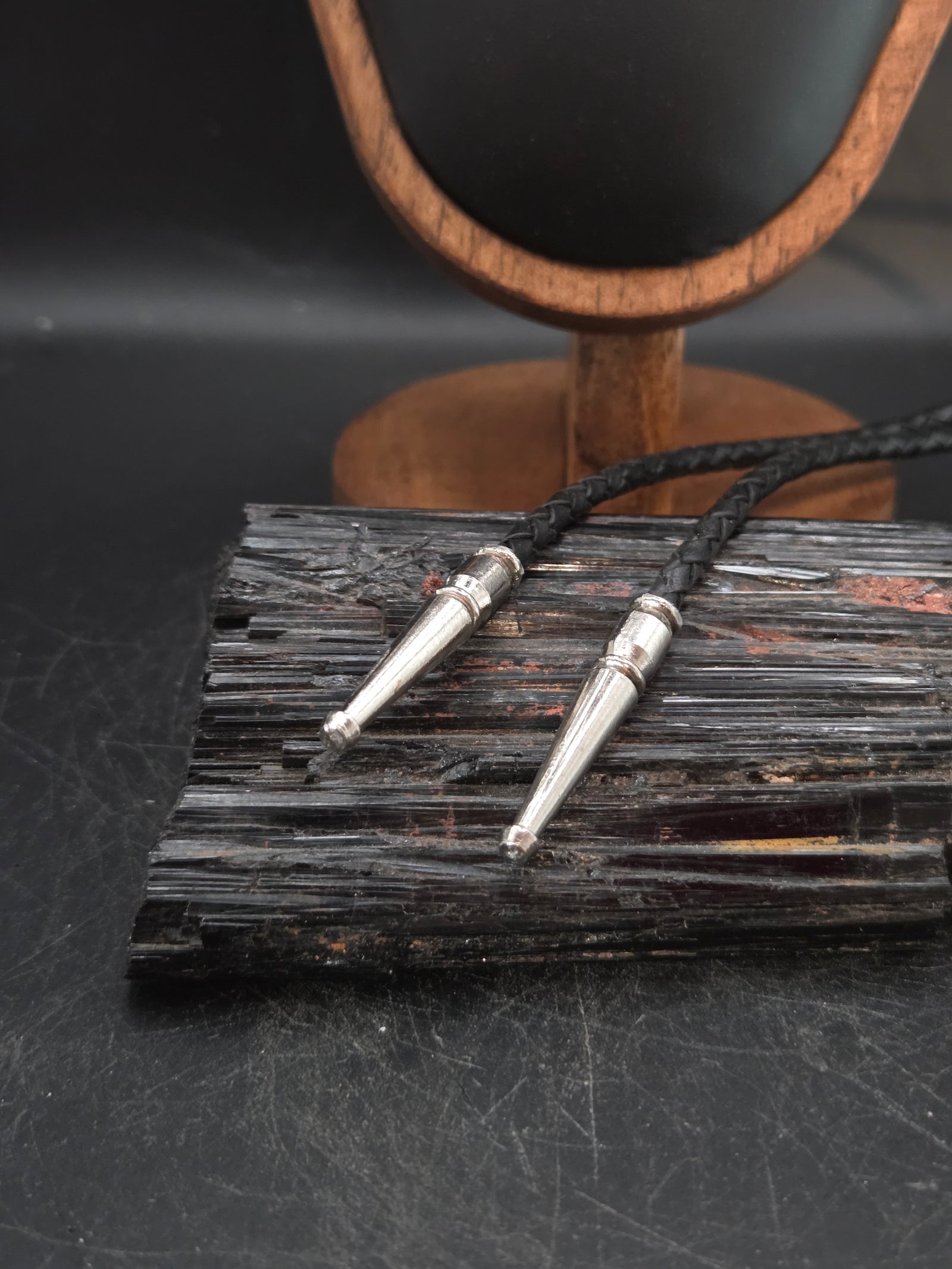 Lucin Variscite Bolo Tie