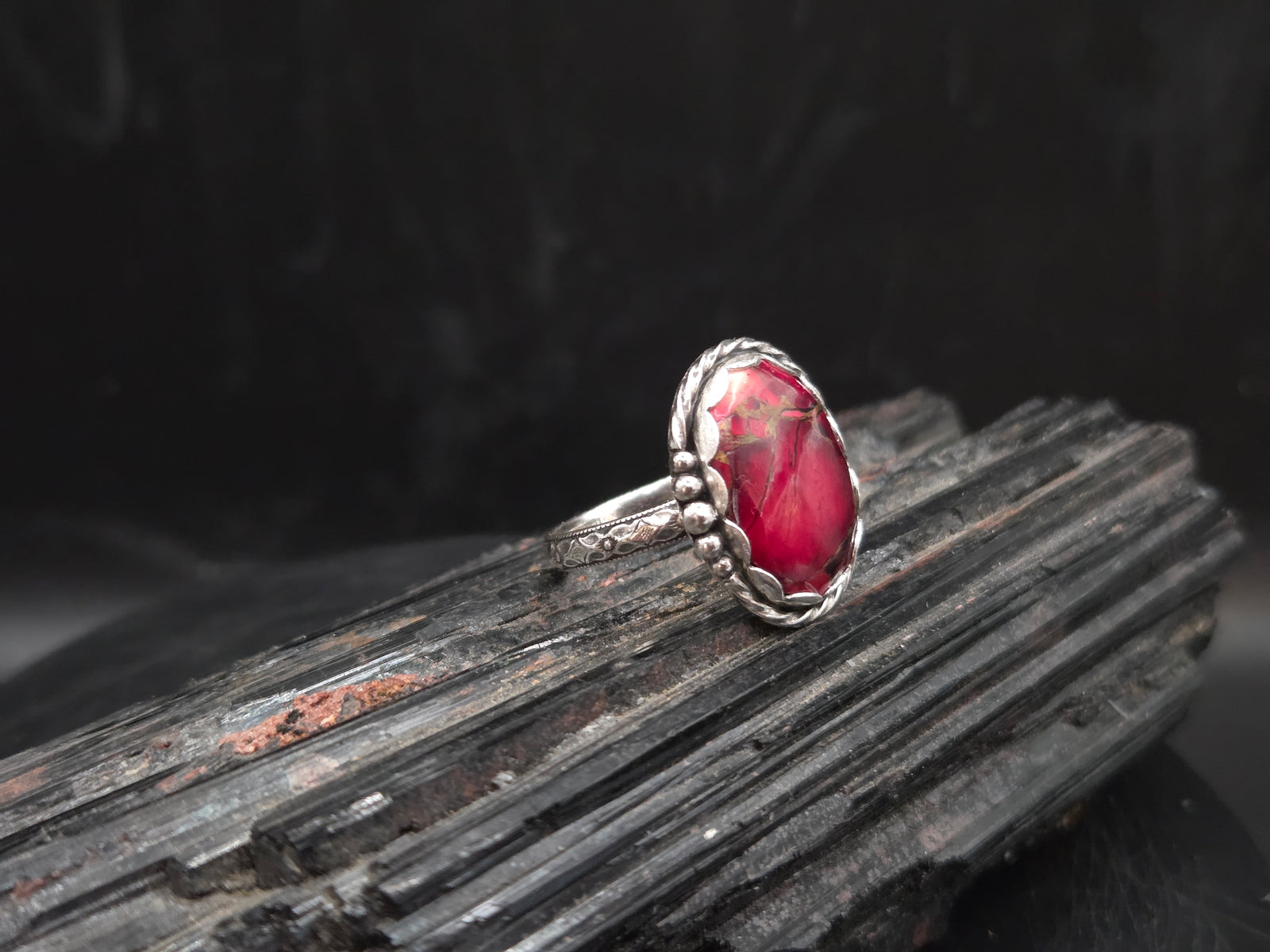 Red Mojave Turquoise