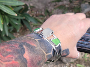 Recycled Sea Glass Bracelet