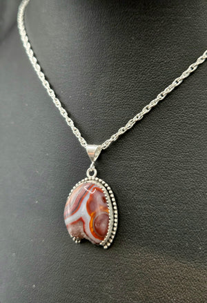 Druzy Crazy Lace Agate