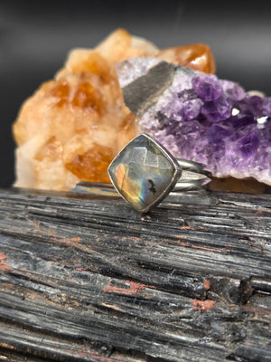 Faceted Labradorite