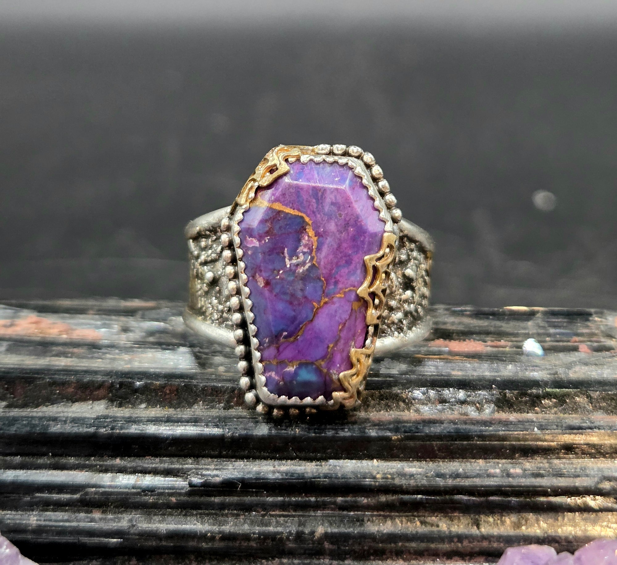 Purple Mojave Turquoise