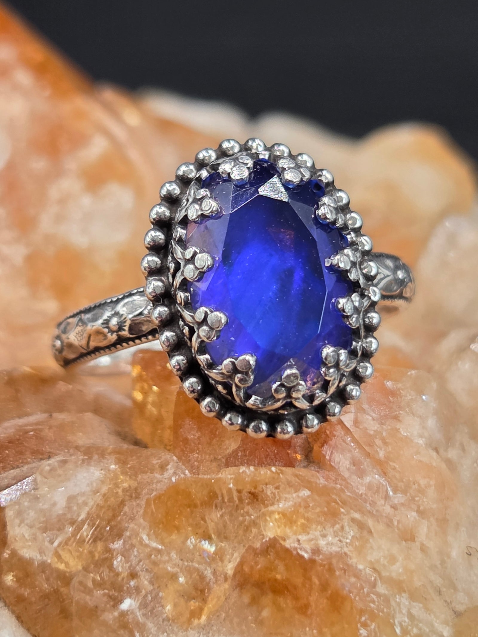 Electric Blue Aurora Opal