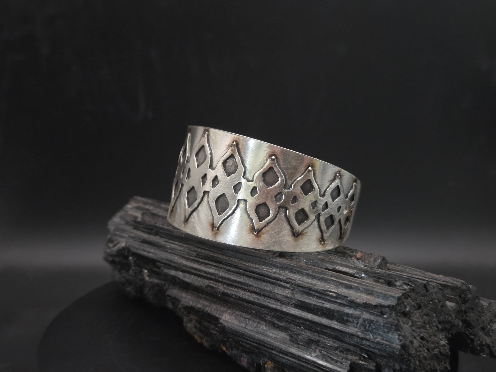 Silver Bali Cuff