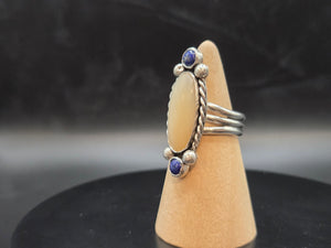 Lapis Lazuli With Mother Of Pearl