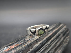 Sea Glass Casted In Silver