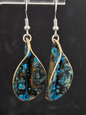 Patinaed Brass Leafs