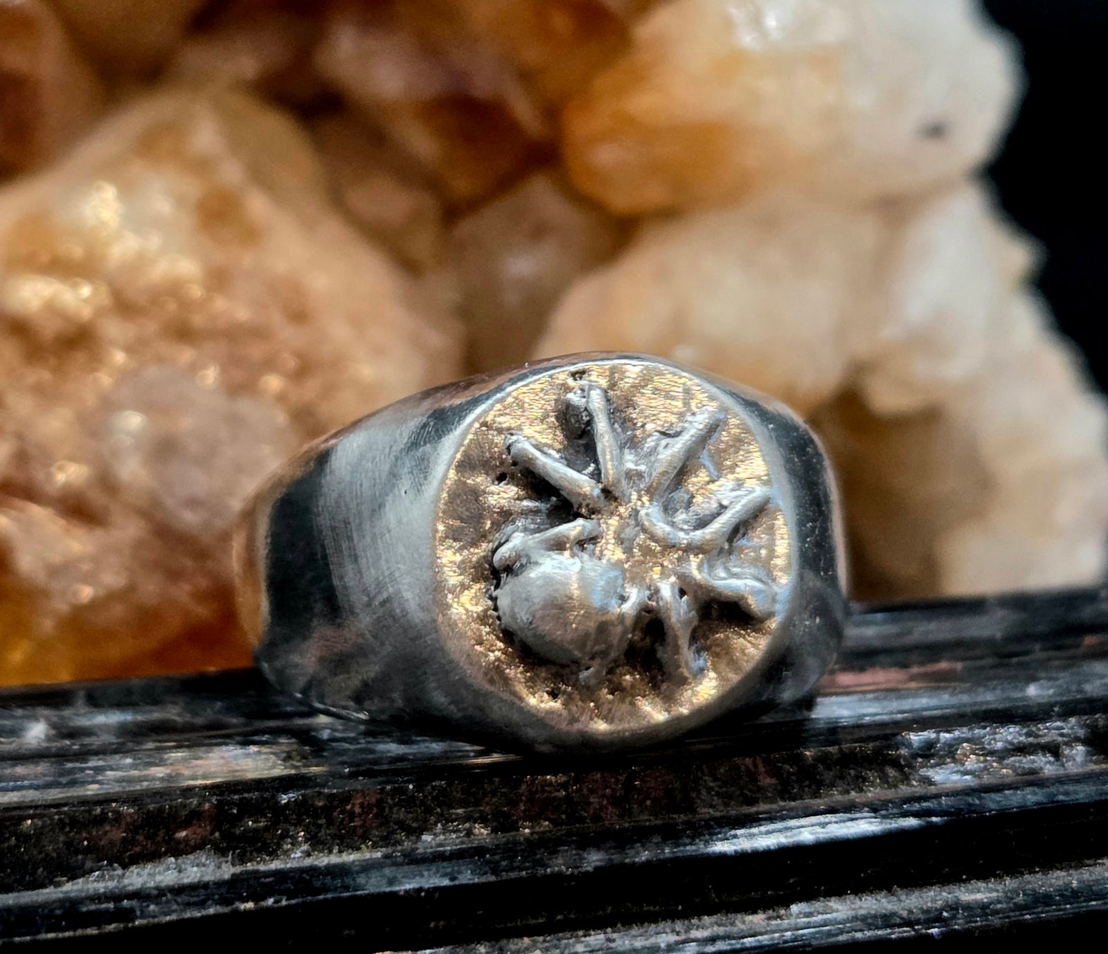 Solid Silver Creepy Crawler