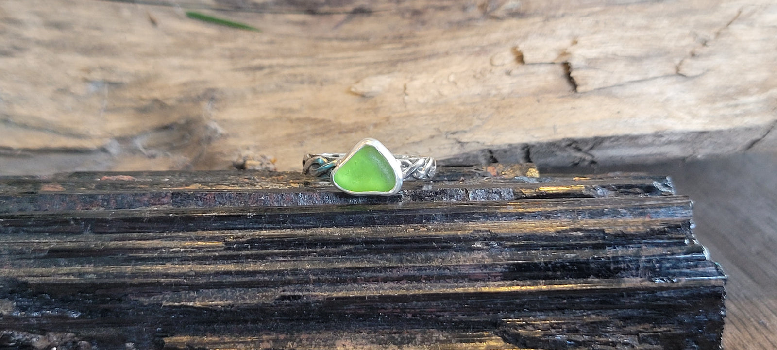 Recycled Green Seaglass