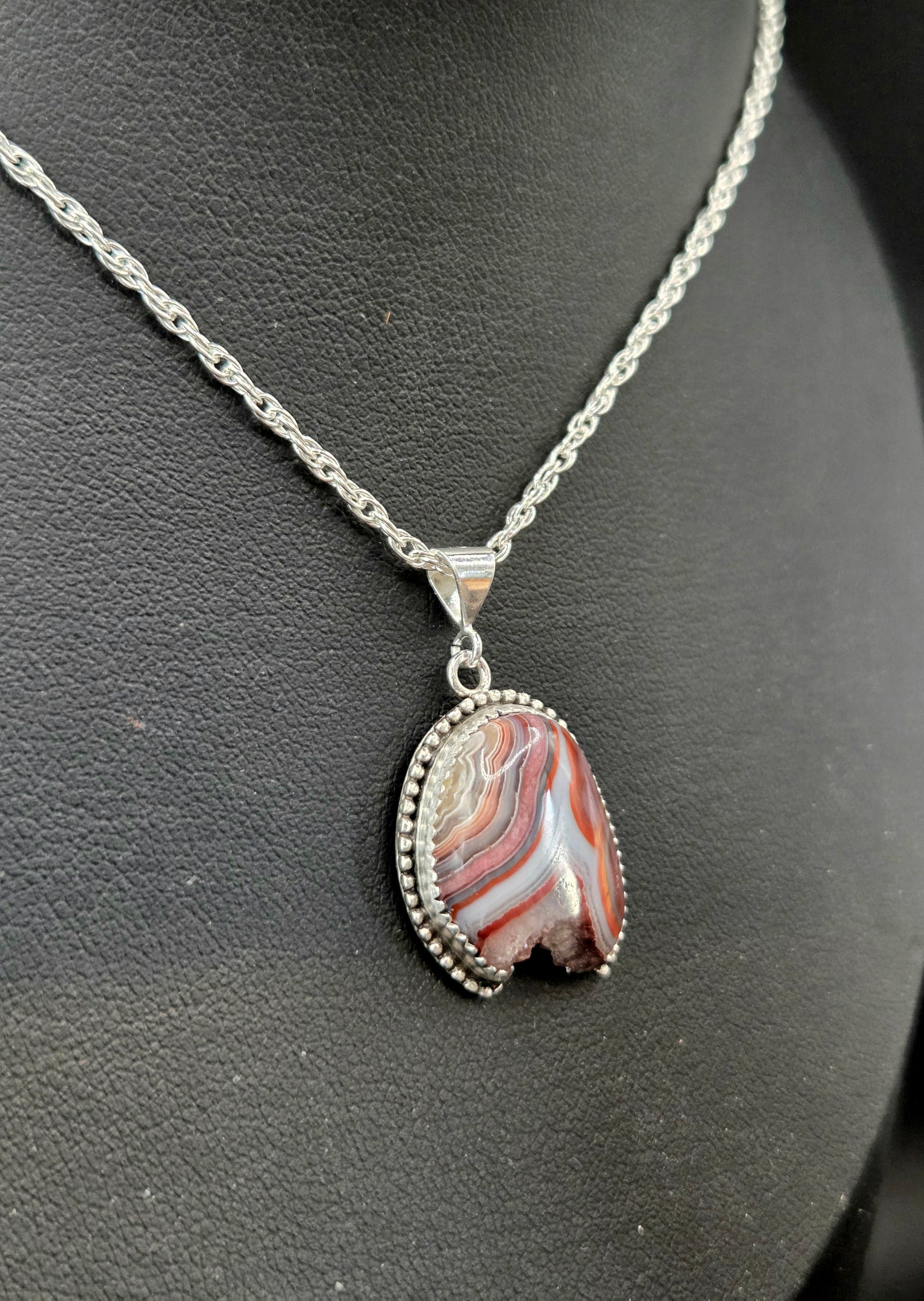 Druzy Crazy Lace Agate