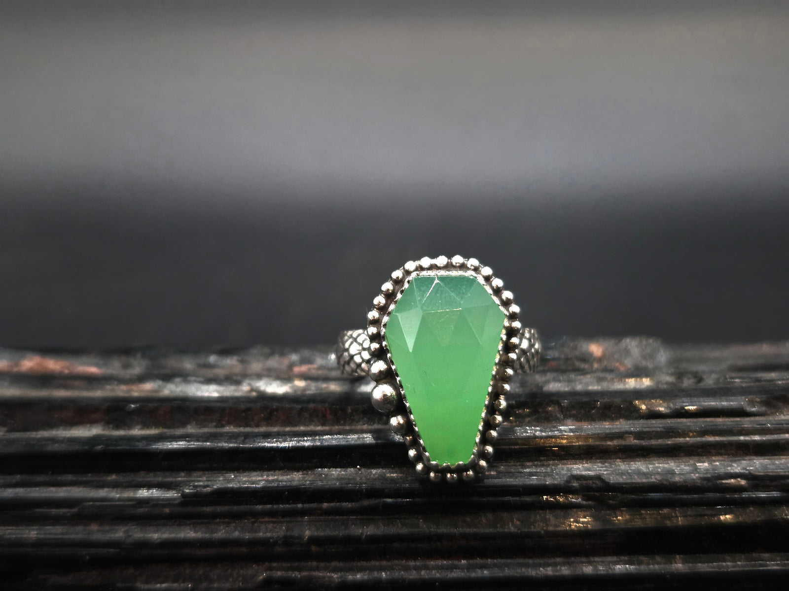 Australian Chrysoprase Coffin