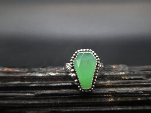 Australian Chrysoprase Coffin