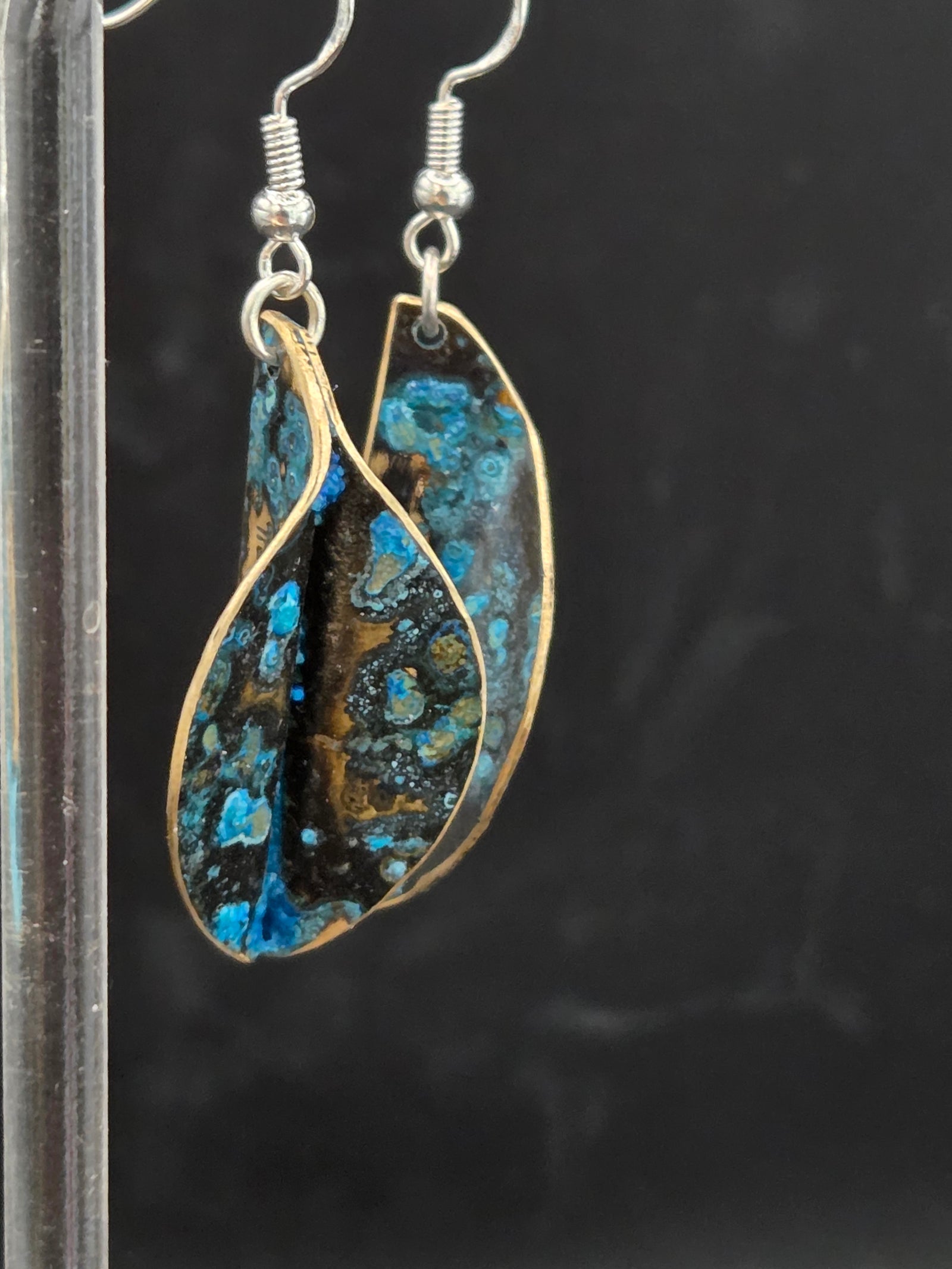 Patinaed Brass Leafs