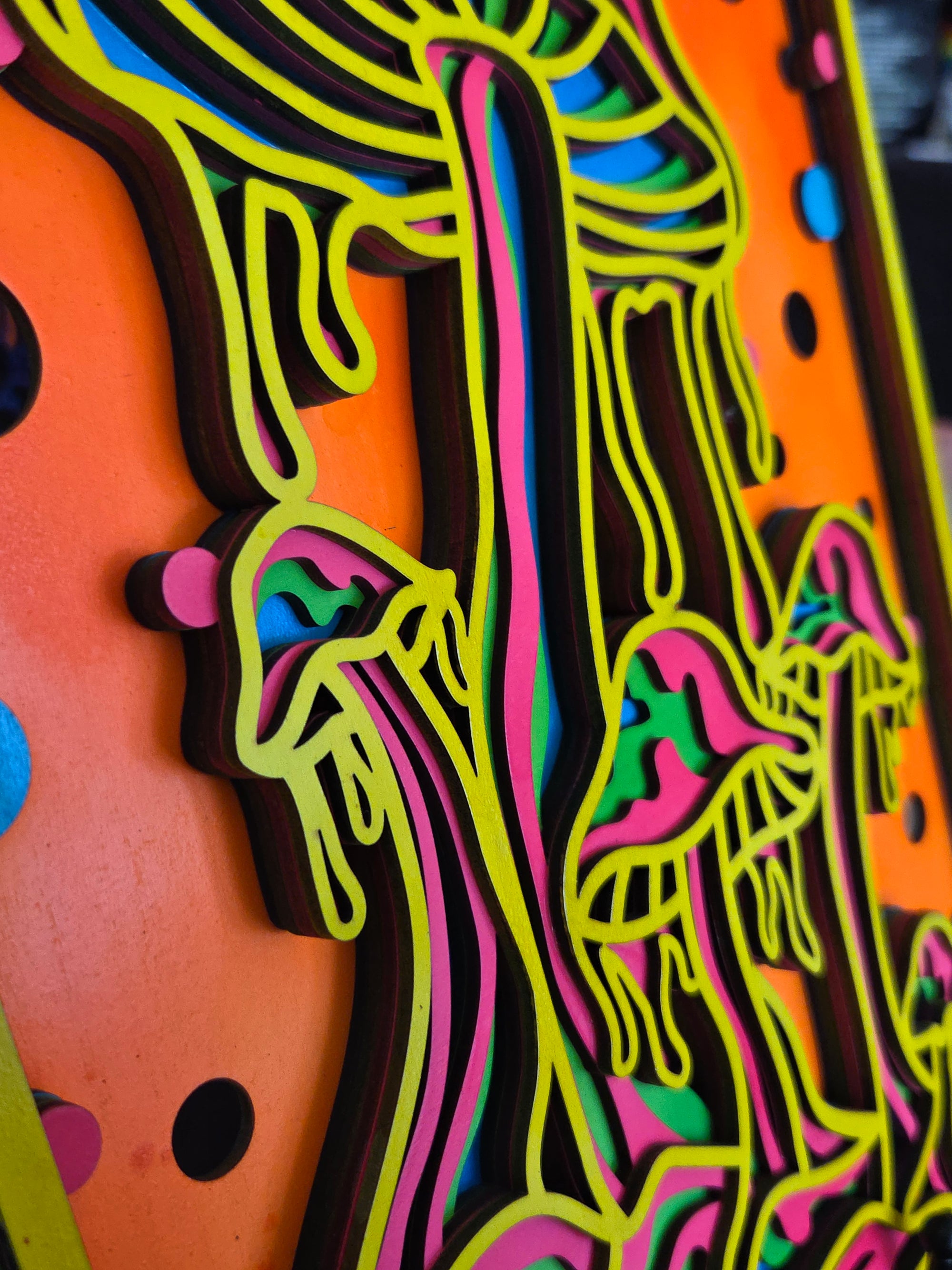 Drippy mushrooms