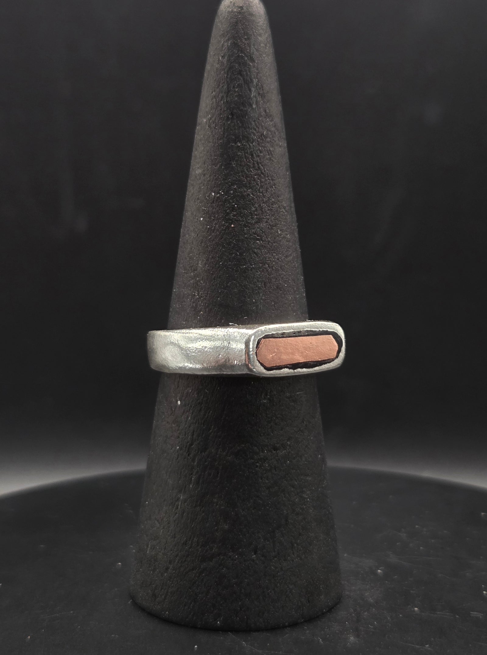 Solid Silver with Copper