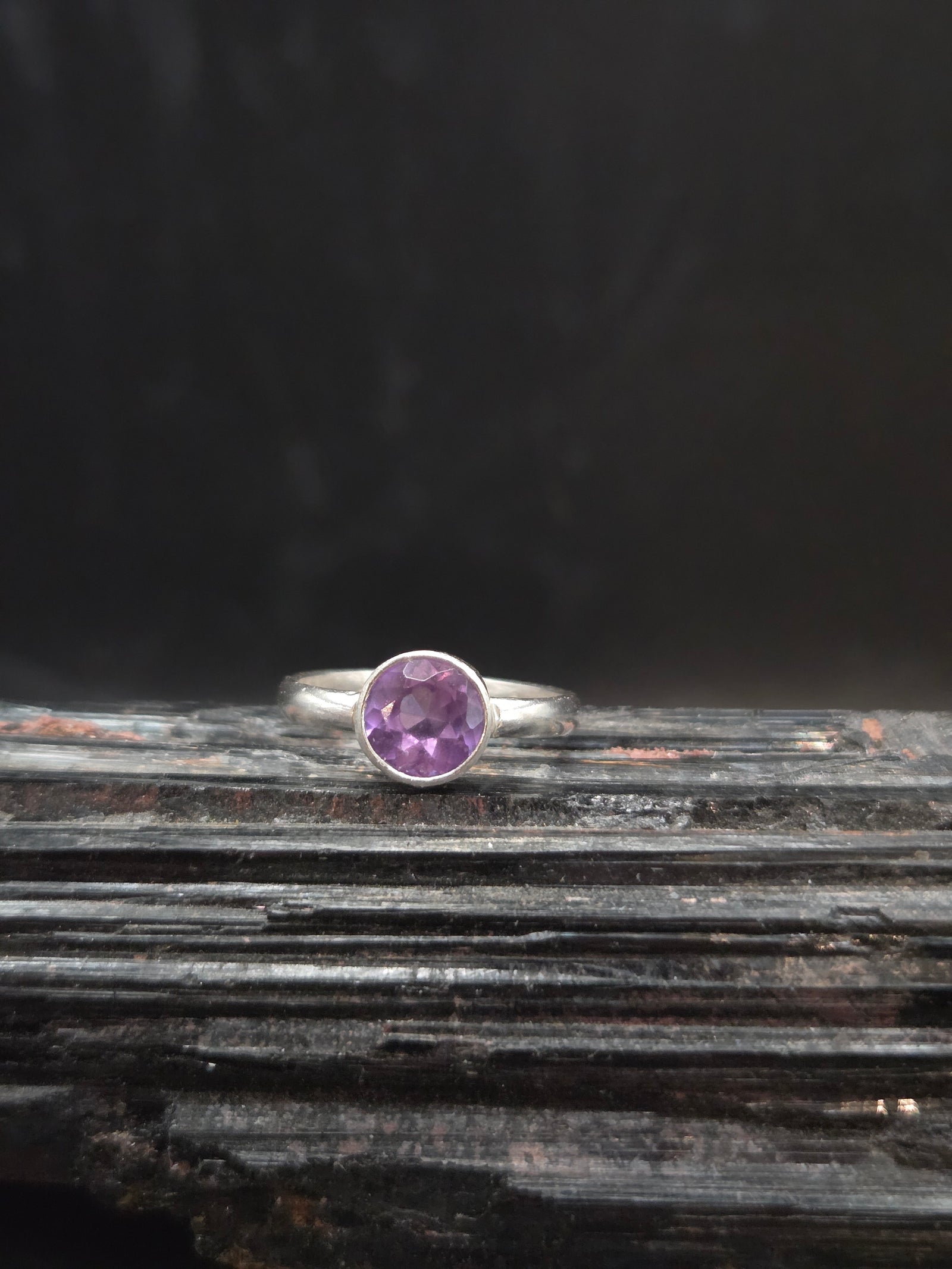 Faceted Amethyst