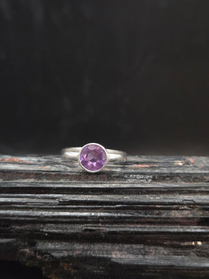 Faceted Amethyst