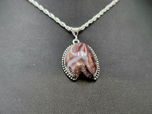 Druzy Crazy Lace Agate