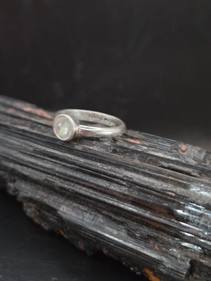 Faceted Rainbow Moonstone
