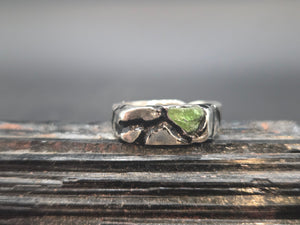 Sea Glass Casted In Silver