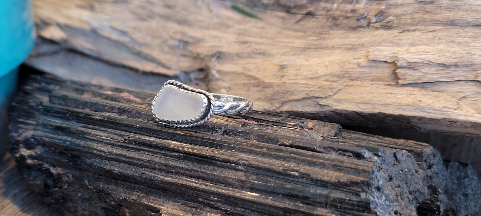 Recycled White Seaglass