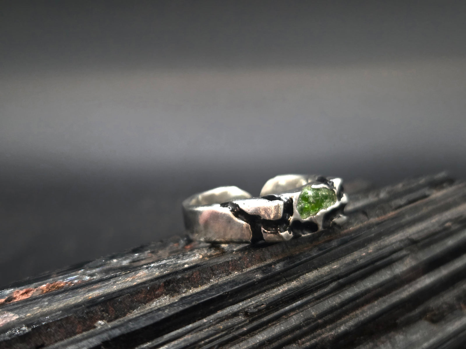 Sea Glass Casted In Silver