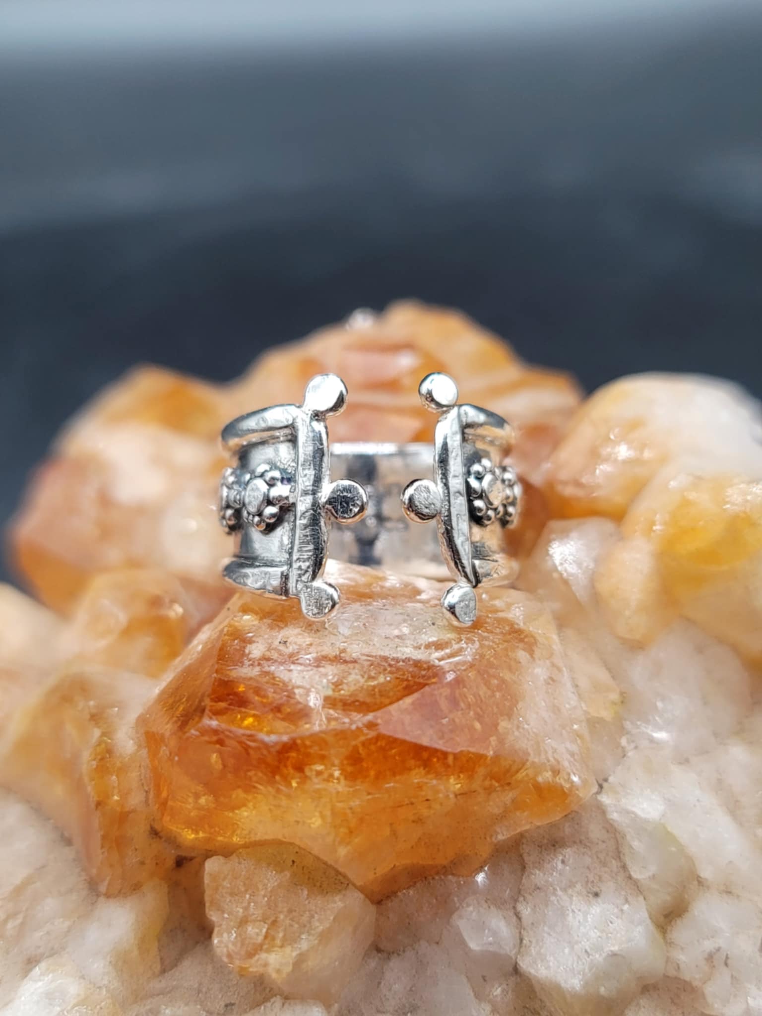 Adjustable Flower Ring