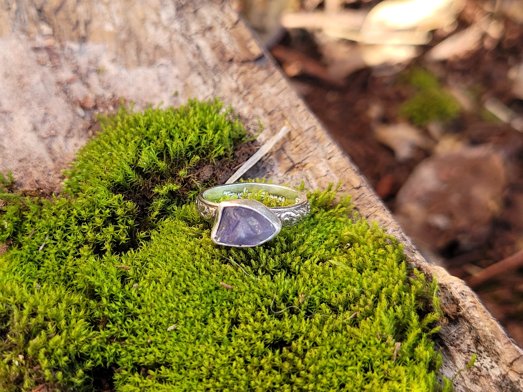 Raw Face Tazanite