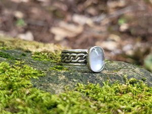 Mother Of Pearl W/Clear Quartz Topper